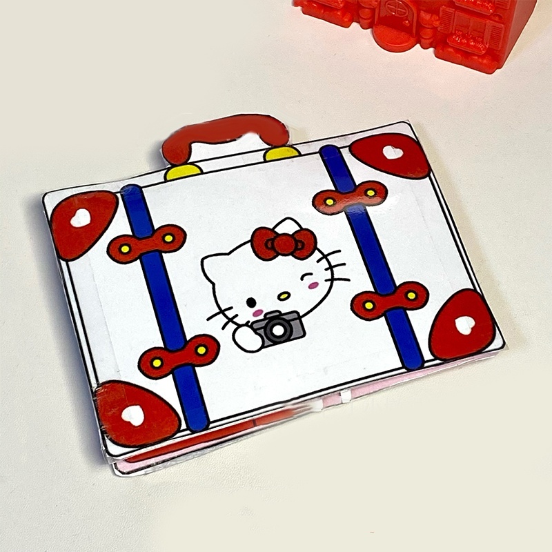 Sách Yên Tĩnh Diy Sanrio Miễn Phí Cắt Kulomi Melitti Đồ Chơi Sách Tự Chế Bộ Sách Yên Tĩnh Miễn Phí