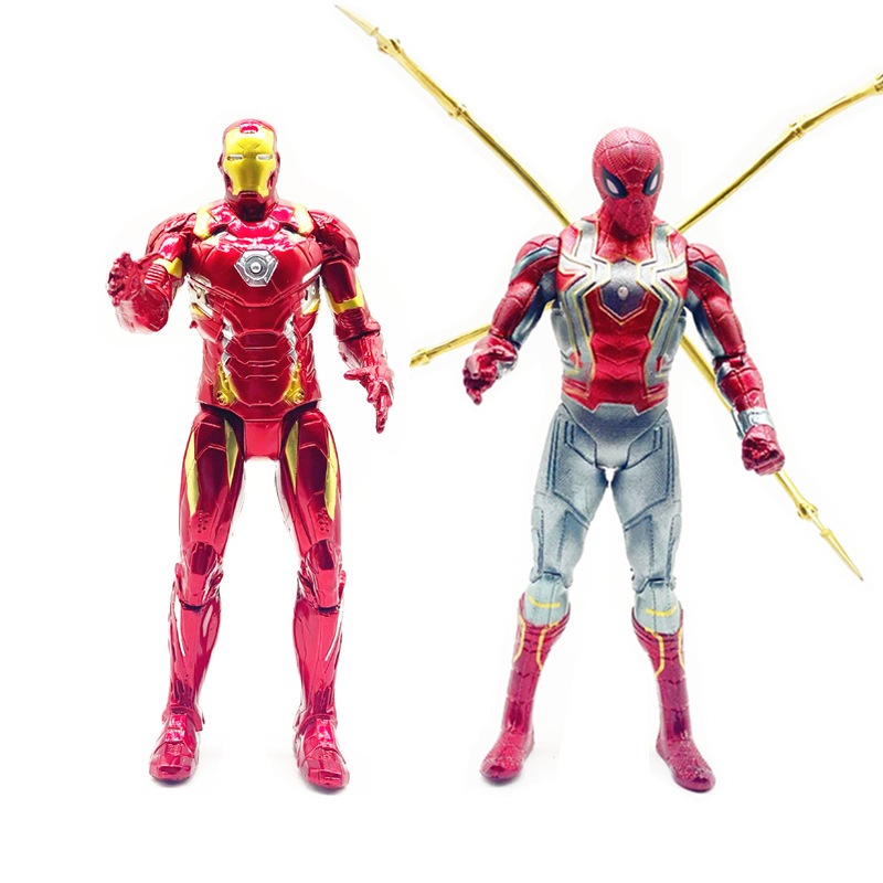 Mô Hình Nhân Vật Siêu Anh Hùng marvel 17cm Trang Trí Bàn Làm Việc