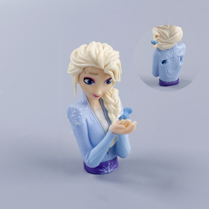 DISNEY Mô Hình Công Chúa elsa Phim frozen 7cm Trang Trí Bàn Làm Việc