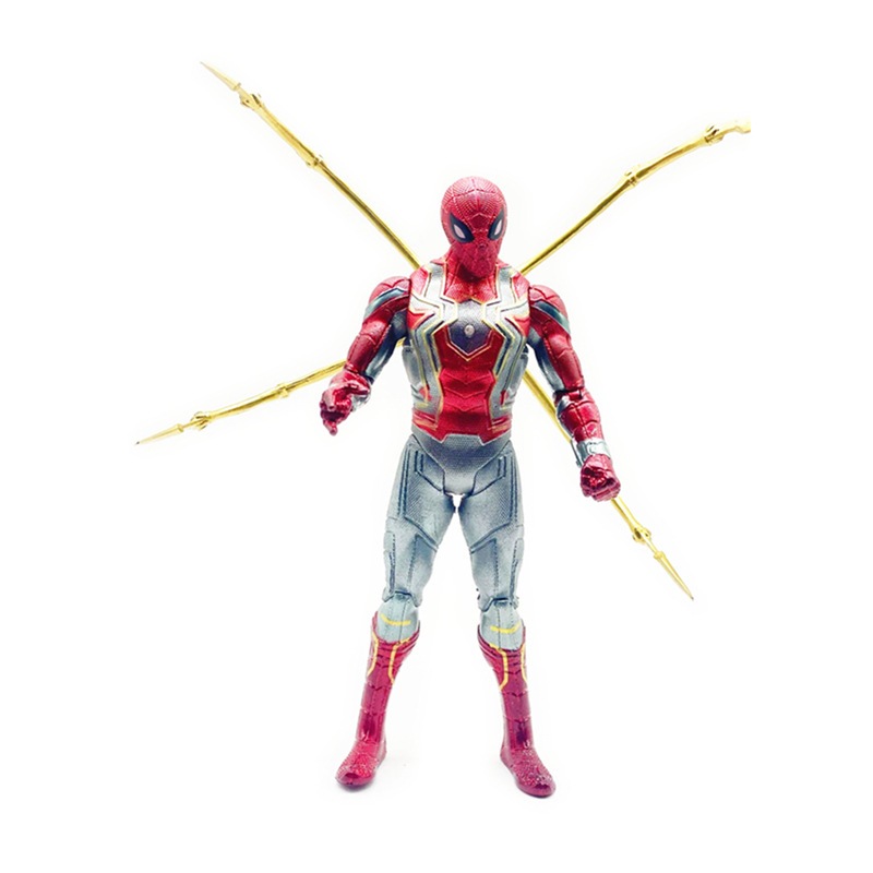 Mô Hình Nhân Vật Siêu Anh Hùng marvel 17cm Trang Trí Bàn Làm Việc