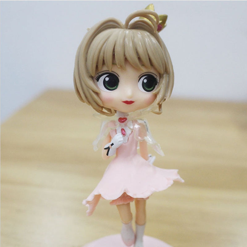 Mô Hình Nhân Vật kinomoto sakura Bằng pvc 15cm Để Bàn Trang Trí
