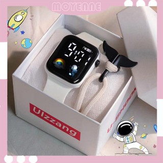 (Giao Hàng Ở Việt Nam) Đồng hồ điện tử phiên bản Hàn Quốc đồng hồ màn hình cảm ứng kỹ thuật số khối chống thấm nước Đồng hồ cặp đôi, học sinh