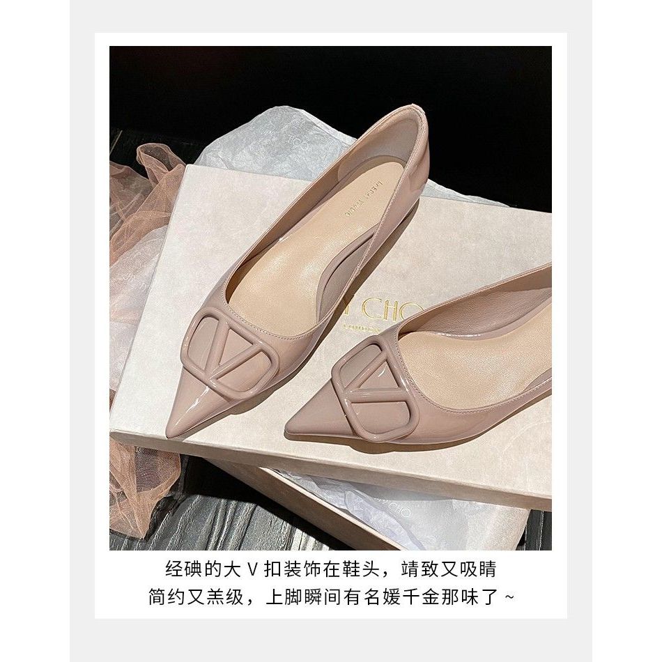 Giày Búp Bê Mũi Nhọn Đế Mềm Đính Đá Trang Trí Lấp Lánh Thời Trang 2023 size 33-42 Cho Nữ