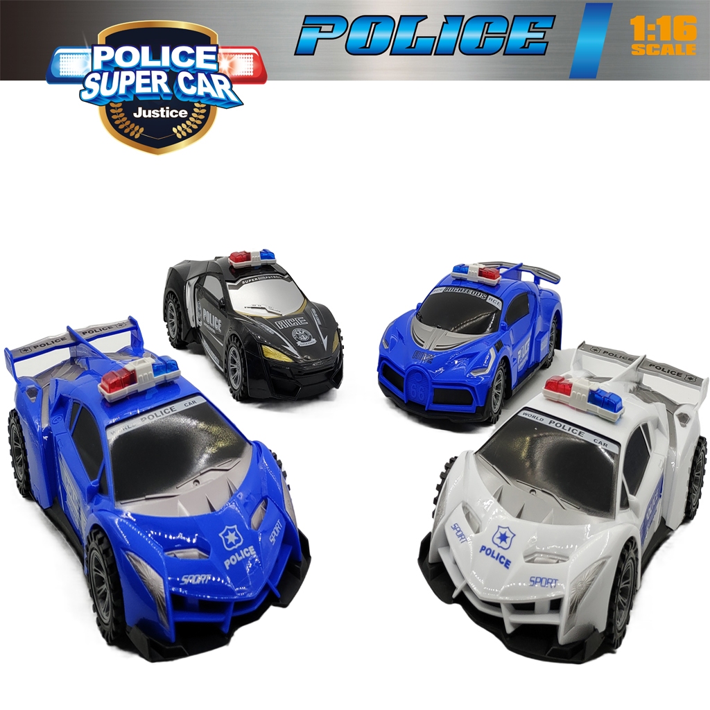 Mô Hình Xe Mô Tô Cảnh Sát Đua Đồ Chơi 30cm