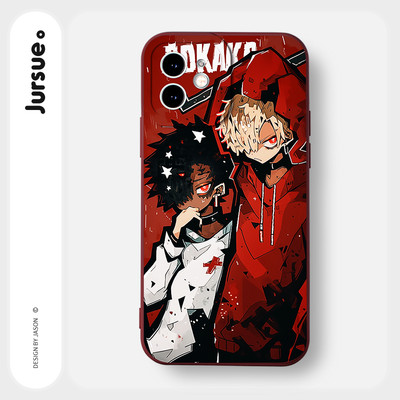 Ốp lưng JURSUE mềm chống bẩn anime ngầu nam Cho iPhone 17 16 15 14 13 12 11 Pro Max SE 2020 X XR XS ip 8 7 Plus Y4460Q