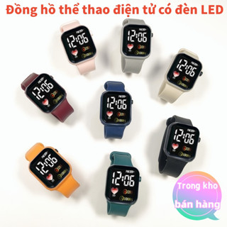 Đồng Hồ Điện Tử Thể Thao Chống Nước Đa Năng Cho Trẻ Em
