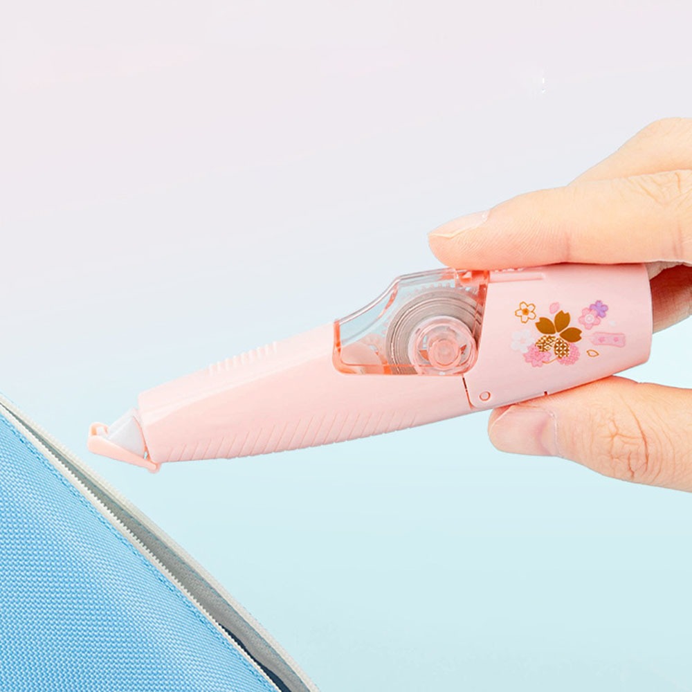 Bút Xóa Kéo,Bút Xóa Băng Kéo Dài Họa Tiết Hoa Anh Đào 5mm * 6m