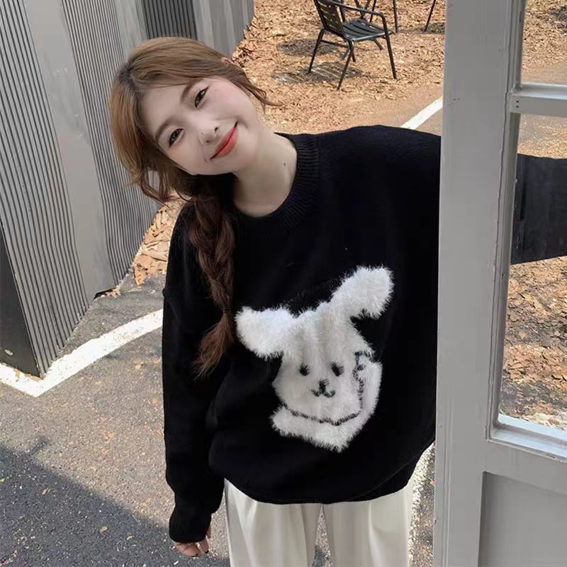 Áo sweater Cổ Tròn Phong Cách Thu Đông Mới Cho Nữ