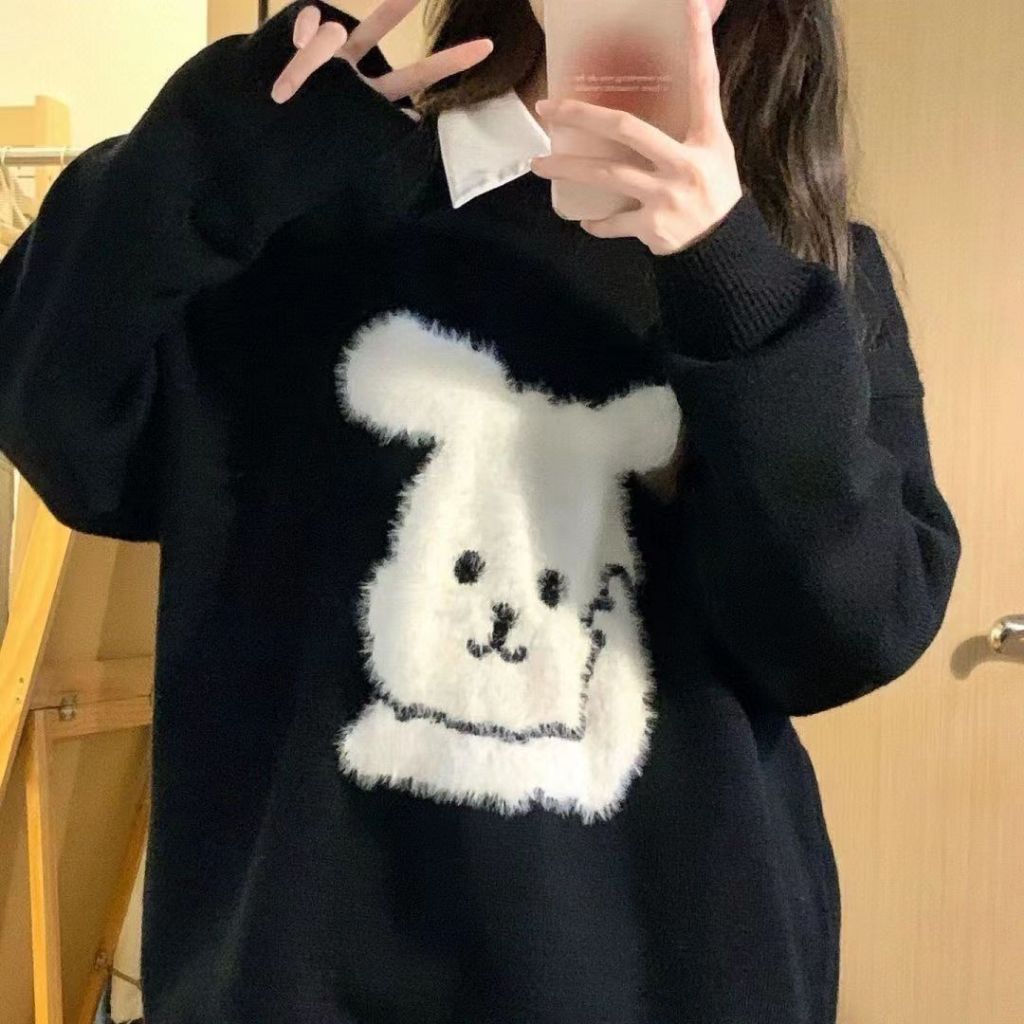 Áo sweater Cổ Tròn Phong Cách Thu Đông Mới Cho Nữ
