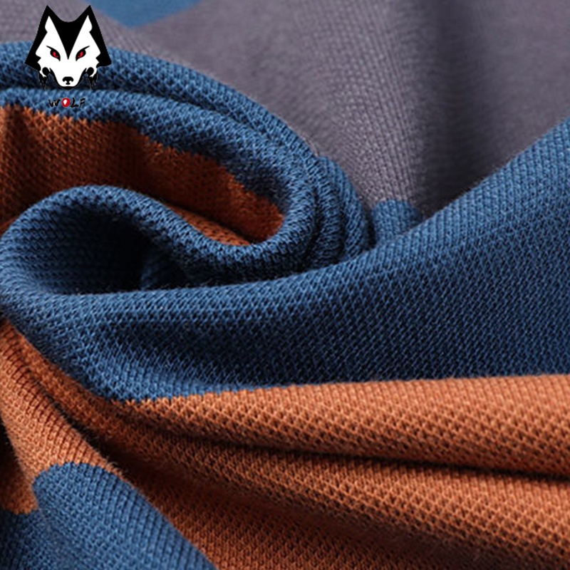 Áo polo Cotton Ngắn Tay Phối Màu Kẻ Sọc Thời Trang Cho Nam