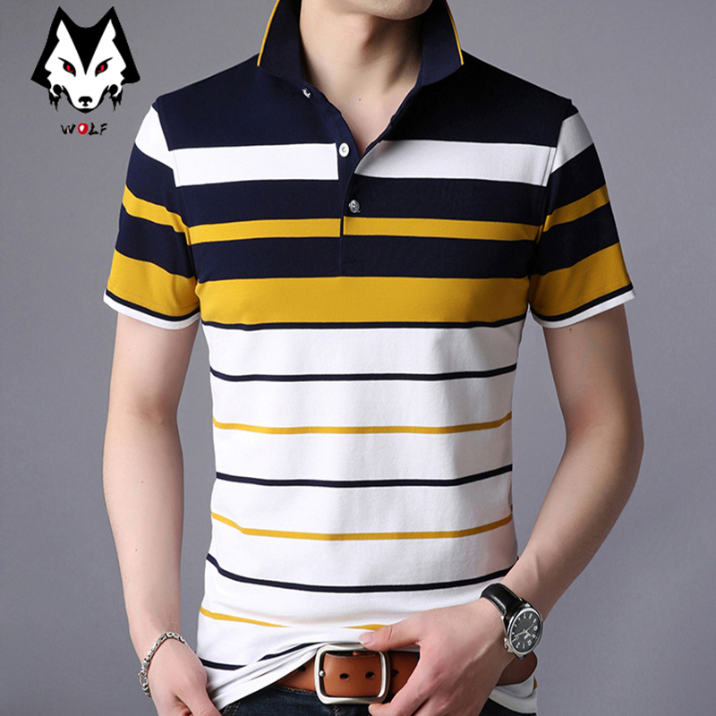 Áo Thun Polo Tay Ngắn Bằng Cotton Thời Trang Cho Nam 3 Màu Lựa Chọn