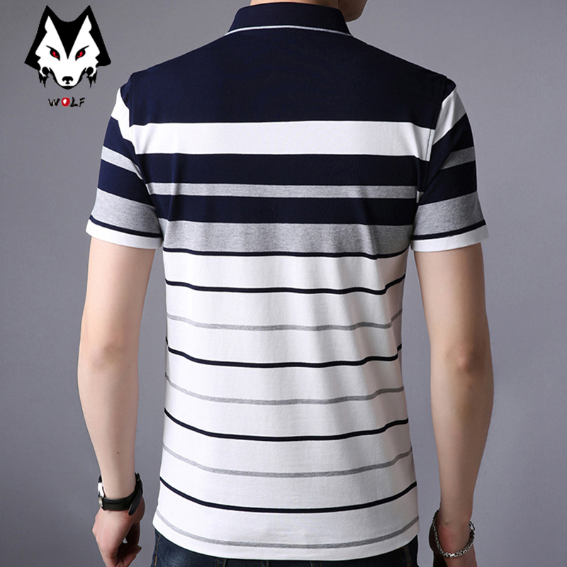 Áo Thun Polo Tay Ngắn Bằng Cotton Thời Trang Cho Nam 3 Màu Lựa Chọn