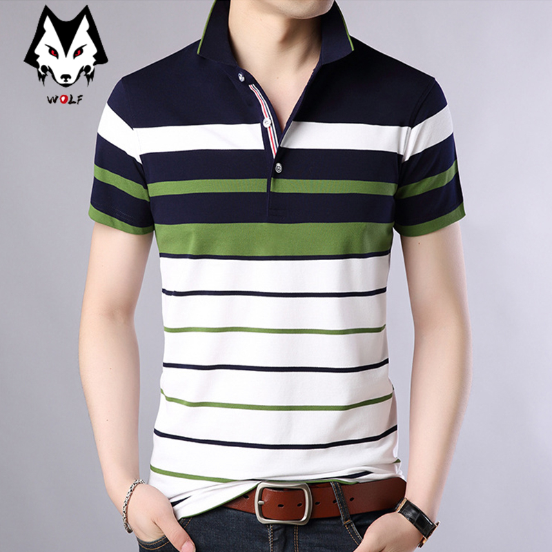 Áo Thun Polo Tay Ngắn Bằng Cotton Thời Trang Cho Nam 3 Màu Lựa Chọn