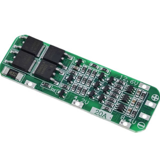  Bảng bảo vệ pin Lithium 18650 dòng điện cao 3 dây 20a 11.1V 12V 12.6v Mô-đun nguồn dòng ba phần Mô-đun sạc Lithium-Ion 3s 20a 18650 12.6v 