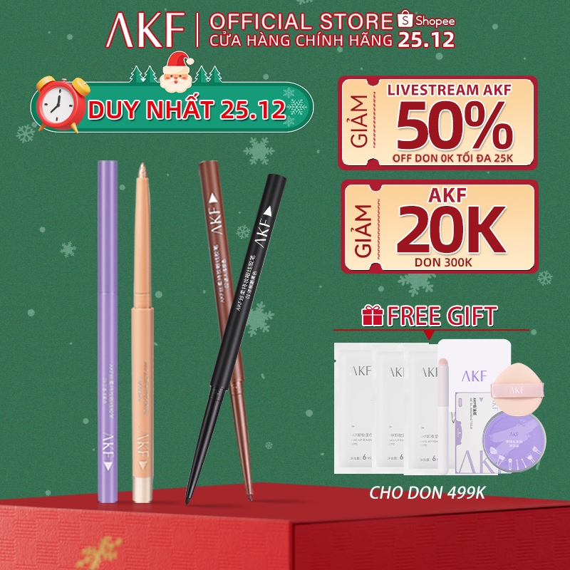 Bút kẻ mắt AKF chống thấm nước lâu trôi  chống nhòe 2mm