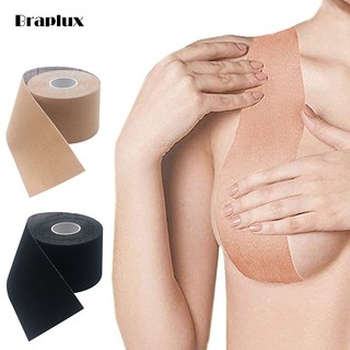 Braplux 10cm Băng Dính Dán Ngực Nâng Ngực Bigsize Áo Ngực Dán Nâng Ngực Bản To Bảng To Vòng 1 Ép Cỡ Lớn Hở Lưng Vô Hình Đen Bra Nữ Mặc Váy Cưới Chống Tuột Ôm Gọn Ngực Big Size 40 42 44 Cup C D Boob Tape Nữ Đồng Tính Nữ Nam