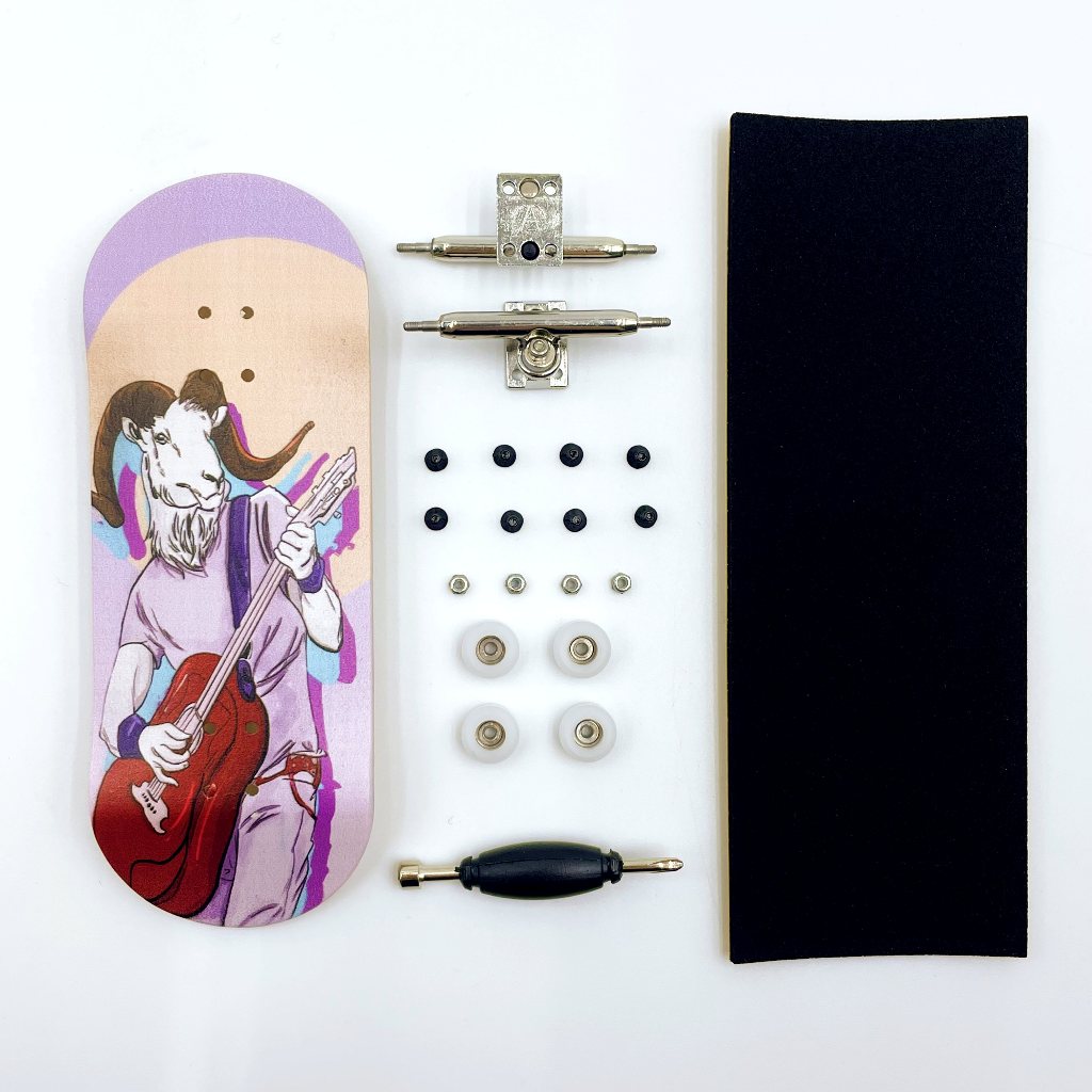 Ván Trượt Ngón Tay 34mm Bằng Gỗ Chuyên Nghiệp