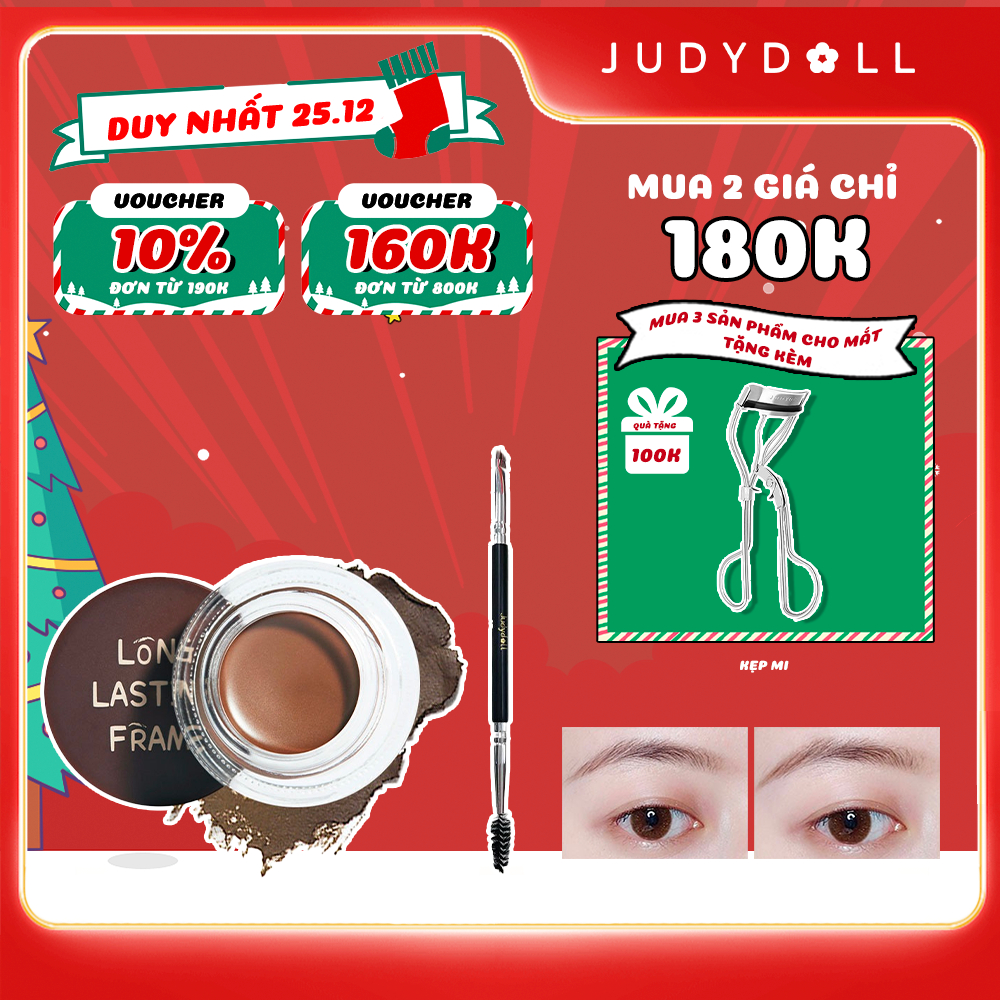 Kem vẽ chân mày Judydoll chống thấm nước 3.3g