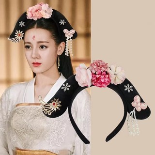 Băng Đô Cài Tóc Thắt Nơ Phong Cách Cổ Điển
