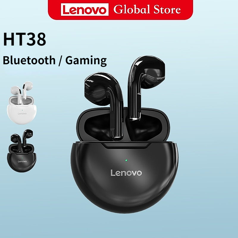 Tai Nghe Bluetooth Lenovo Không Dây HT38 Cao Cấp Định Vị Đổi Tên Tự Động Kết Nối Cảm Ứng