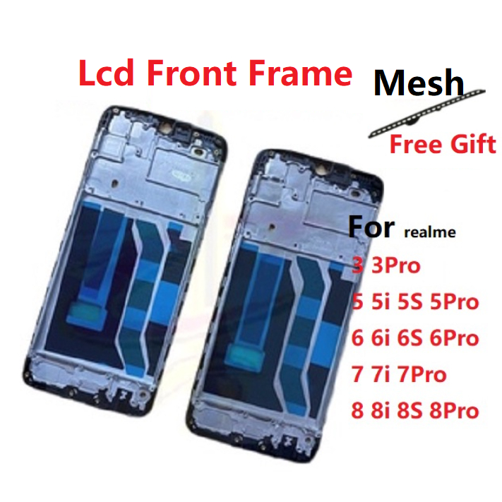 Khung xương gắn màn Cho Realme 3 5 Pro 6 7 8 Pro 5i 5s 6i 6s 7i 8i
