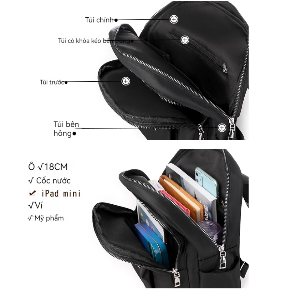 Miss.LT balo nữ balo da 2023 túi nhiều ngăn L95S1S6