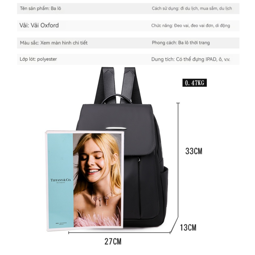 Miss.LT balo nữ balo da 2023 túi nhiều ngăn L95S1S6