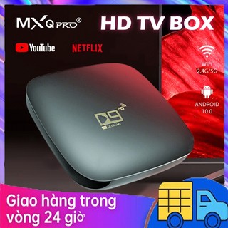 Mxq hộp TV chuyên nghiệp 4k 5g 8gb 128gb D9 Android thông minh digibox hộp TV nhà máy gốc wifi chuyển đổi hộp