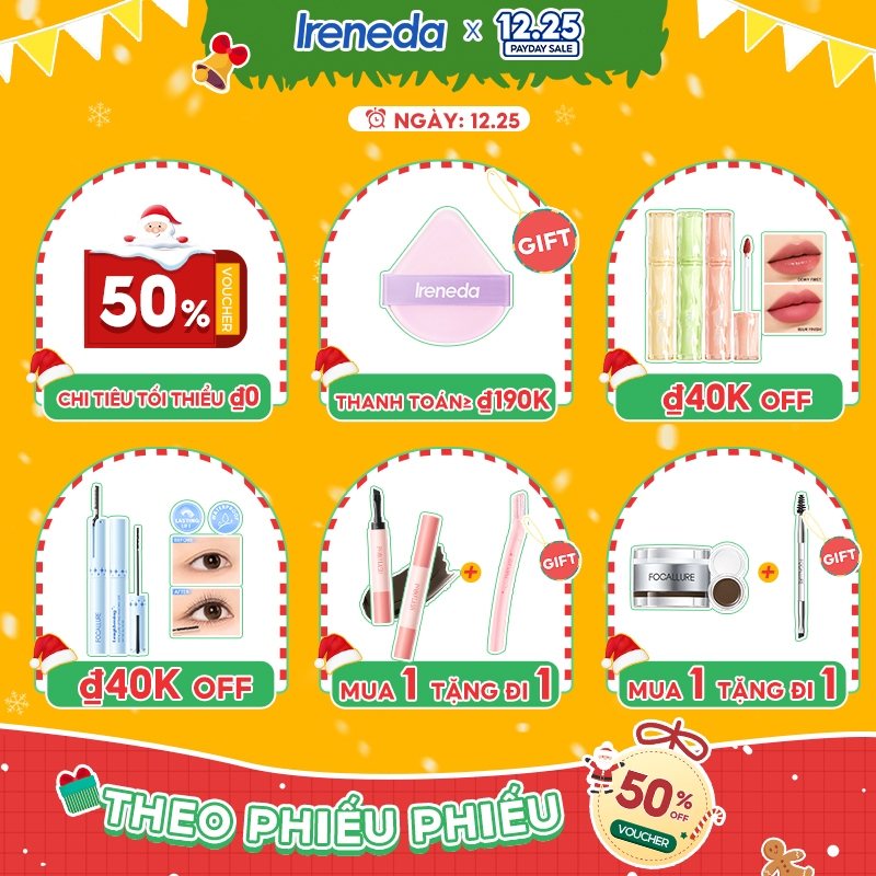 Phấn bắt sáng Ireneda tạo khối thiết kế hình viên kim cương độc đáo