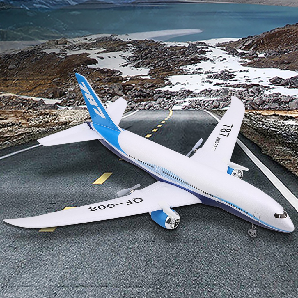 Comfortstyle DIY Mô Phỏng QF008 Tàu Lượn RC Máy Bay Điều Khiển Từ Xa 2.4G EPP Đồ Chơi Hình cxmin05.vn