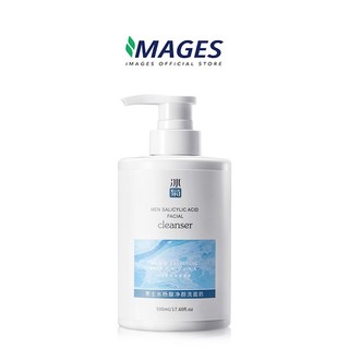 Sữa Rửa Mặt Axit Salicylic Kiểm Soát Mụn Dầu Dưỡng Ẩm Sữa Rửa Mặt Làm Sạch Sâu Để Loại Bỏ Mụn Đầu Đen Cho Nam