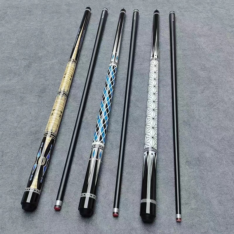 Gậy Đánh Bida Đầu Lớn Bằng carbon Màu Đen Trung Quốc