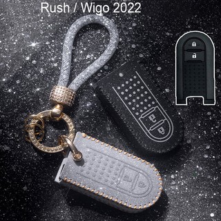 Ốp Bảo Vệ Khóa Xe For Toyota Wigo 2018 - 2022 Rush 2018 - 2026 Bọc Chìa Khoá