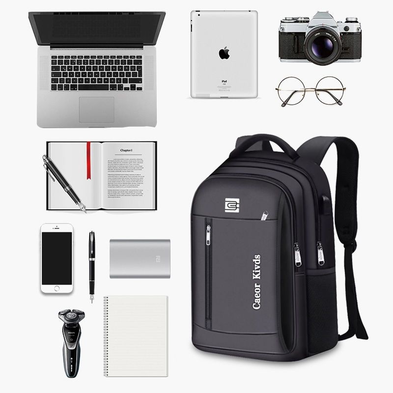 Ba Lô Nam Thời Trang Máy Tính Ba Lô Dung Tích Lớn Du Lịch Học Sinh Trung Học Cơ Sở Schoolbag Nữ Học Sinh Tiểu Học Túi Đeo Vai