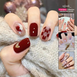    Thanh lý 120K-30K   Set 24 Móng Tay Giả   Kèm keo thạch   Thời trang Hiện đại Dài   Ngắn Móng Tay Giả Part1 