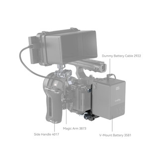 SMALLRIG Tấm Gắn Pin Nhỏ v-mount