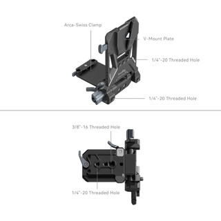 SMALLRIG Tấm Gắn Pin Nhỏ v-mount