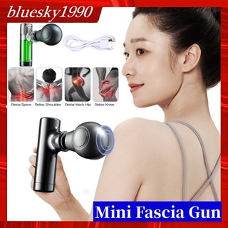Máy Massage Cầm Tay Mini, Súng Massage Cầm Tay Mini Toàn Thân 3 Cấp Độ Chuyên Sâu Đa Năng