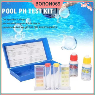 Hộp kiểm tra chất lượng nước ph cho bể bơi boron069