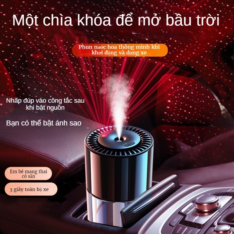 Máy Khuếch Tán Tinh Dầu Ô Tô Tự Động Nano Chip Gypsophila Máy Xông Tinh Dầu Thông Minh Nước Hoa Ô Tô Cao Cấp Khử Mùi Xe Ô Tô | BigBuy360 - bigbuy360.vn