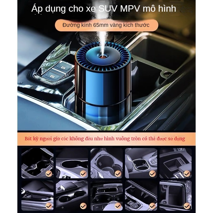 Máy Khuếch Tán Tinh Dầu Ô Tô Tự Động Nano Chip Gypsophila Máy Xông Tinh Dầu Thông Minh Nước Hoa Ô Tô Cao Cấp Khử Mùi Xe Ô Tô | BigBuy360 - bigbuy360.vn