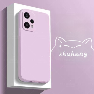 ốp lưng Redmi Note 12 5G Note 12 4G Note 12 Pro 5G Note 12 Pro Plus 5G Note 12 Pro 4G Note 12 TURBO Note 12S 4G Thẳng cạnh Silicone TPU mềm trường hợp điện thoại
