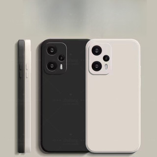 ốp lưng Redmi Note 12 5G Note 12 4G Note 12 Pro 5G Note 12 Pro Plus 5G Note 12 Pro 4G Note 12 TURBO Note 12S 4G Thẳng cạnh Silicone TPU mềm trường hợp điện thoại