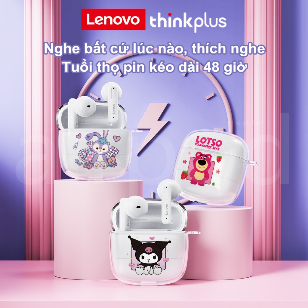 Tai Nghe bluetooth 5.3 Không Dây Chống Nước hifi Chống Ồn Có Micro Cho lenovo xt98