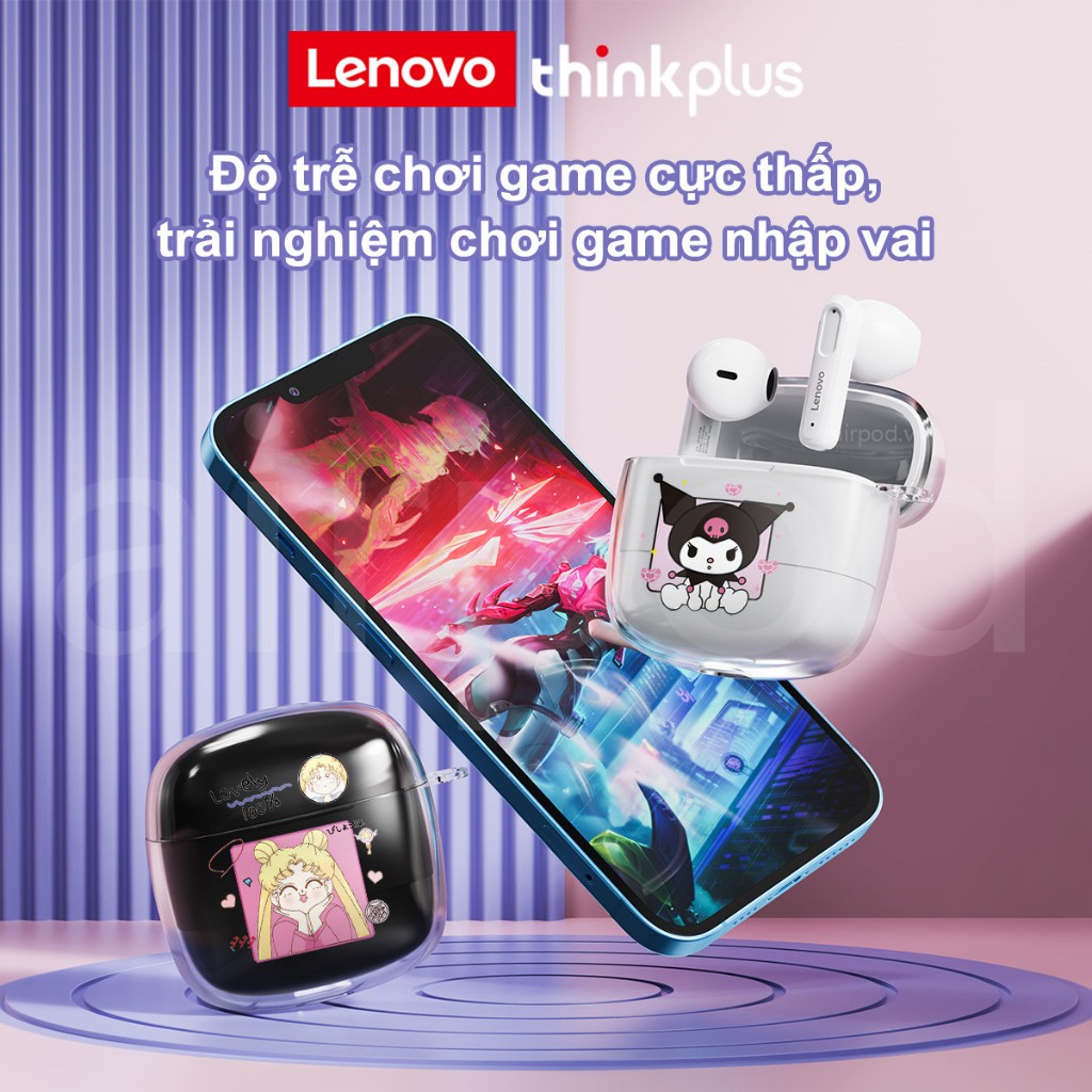 Tai Nghe bluetooth 5.3 Không Dây Chống Nước hifi Chống Ồn Có Micro Cho lenovo xt98