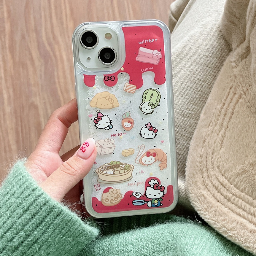 Ốp Lưng Kim Tuyến Nước Nhiều Mẫu Mã Cho Điện Thoại iphone 15 pro max 14 pro max 13 pro max 12 pro max
