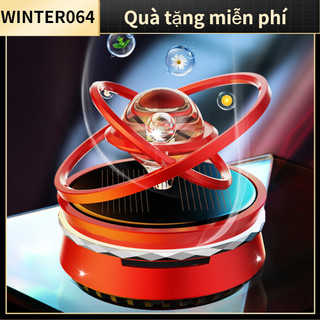 Quả cầu pha lê khuếch tán hương thơm xe hơi sử dụng năng lượng mặt trời winter064