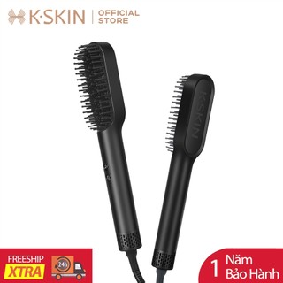 Máy sấy tóc k.skin lược duỗi thẳng 2 trong 1