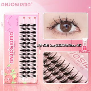 ANJOSIRMA Lông Mi Giả 3 Hàng 11mm-13mm Tự Nhiên Chuyên Nghiệp C & D Chất lượng cao tái sử dụng