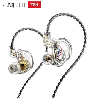Tai nghe có dây Uareliffe TRN CS4 Nam châm kép Trình điều khiển động Tai nghe nhét tai Âm thanh HiFi Màn hình âm nhạc để chạy thể thao Type-C có tai nghe cáp Mic